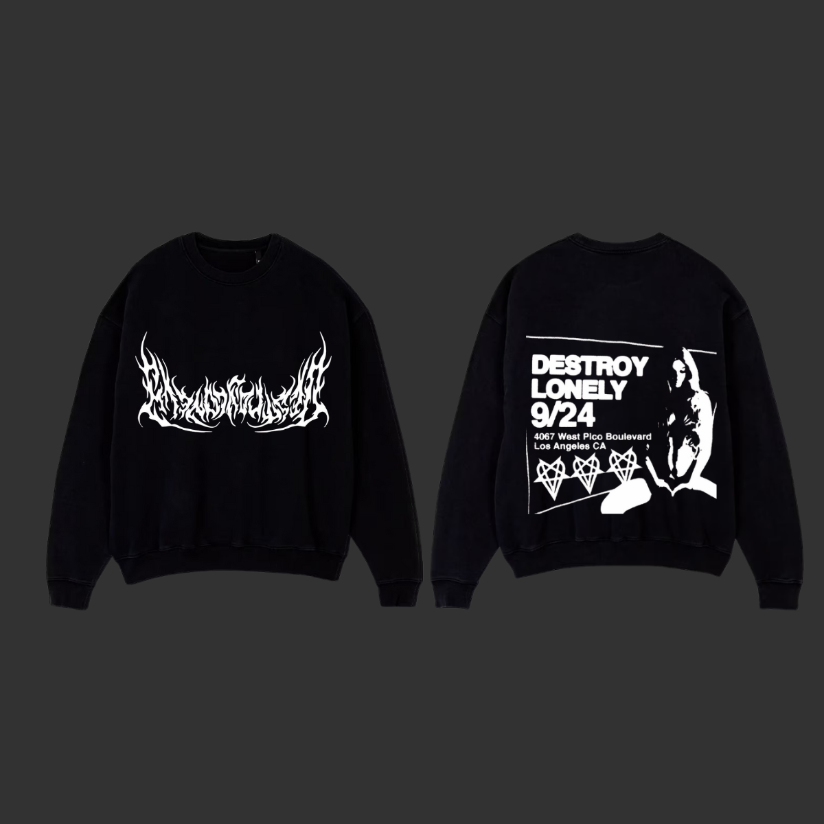 Destroy Lonely 9/24 Crewneck