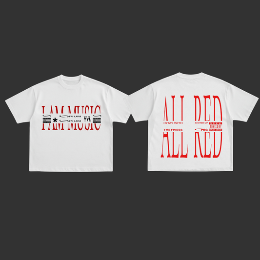 ALL RED MANIFESTO TEE